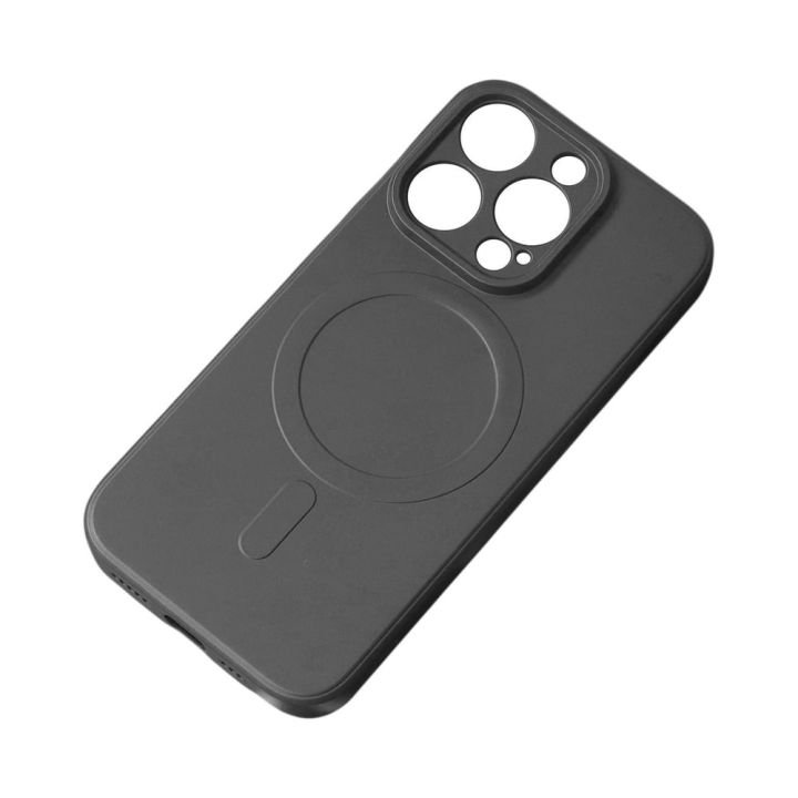 Back Cover Σιλικόνης 2mm Μαύρο (iPhone 15 Plus)