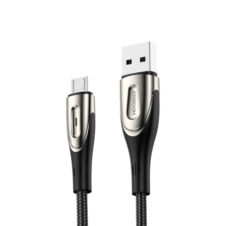 Joyroom S-M41 Regular USB 2.0 to micro USB Cable Μαύρο 2m 1τμχ