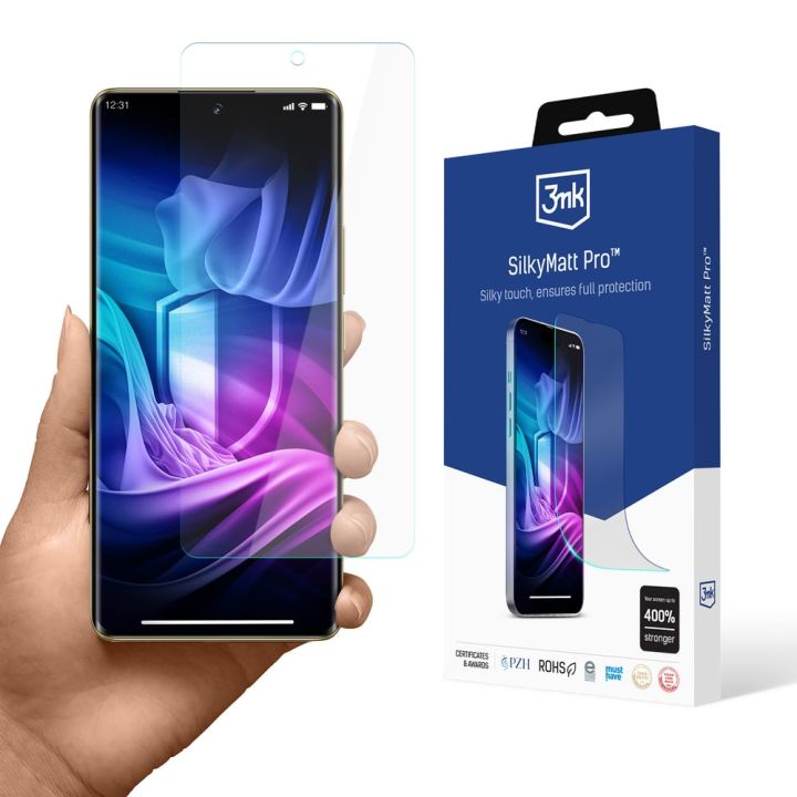 3MK Silky Matt Pro Screen Protector (Realme 12 Pro, Realme 12 Pro+)