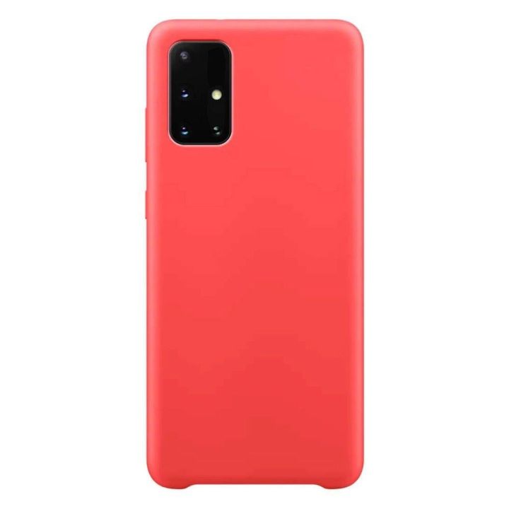 Hurtel Soft Flexible Rubber Back Cover Σιλικόνης Κόκκινο (Galaxy A72)