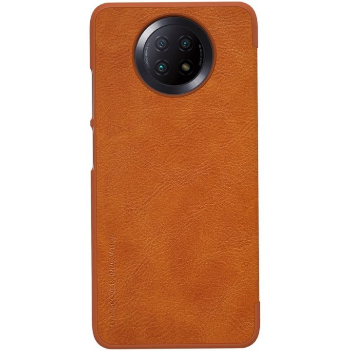 Nillkin Qin Book Δερματίνης Καφέ (Redmi Note 9T)