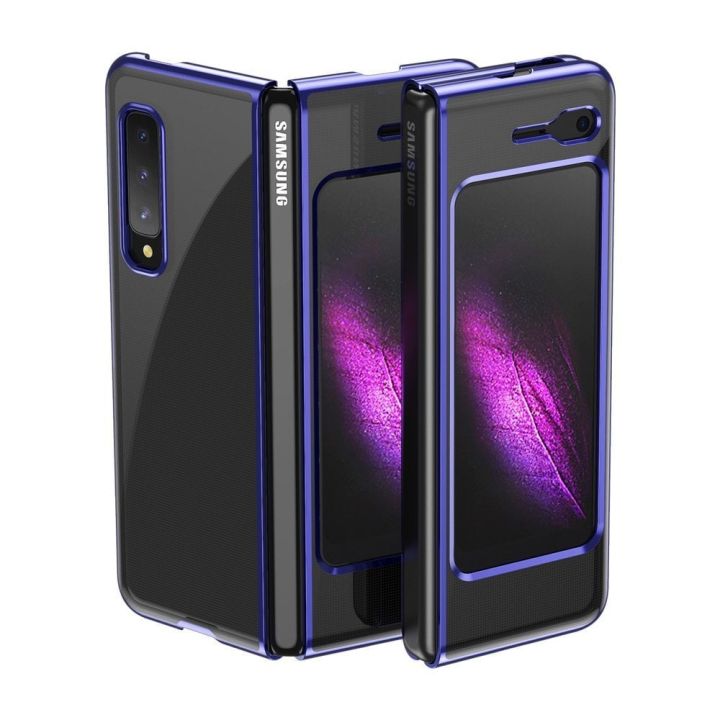 Hurtel Electroplating Case Back Cover Πλαστικό 0.3mm Μπλε