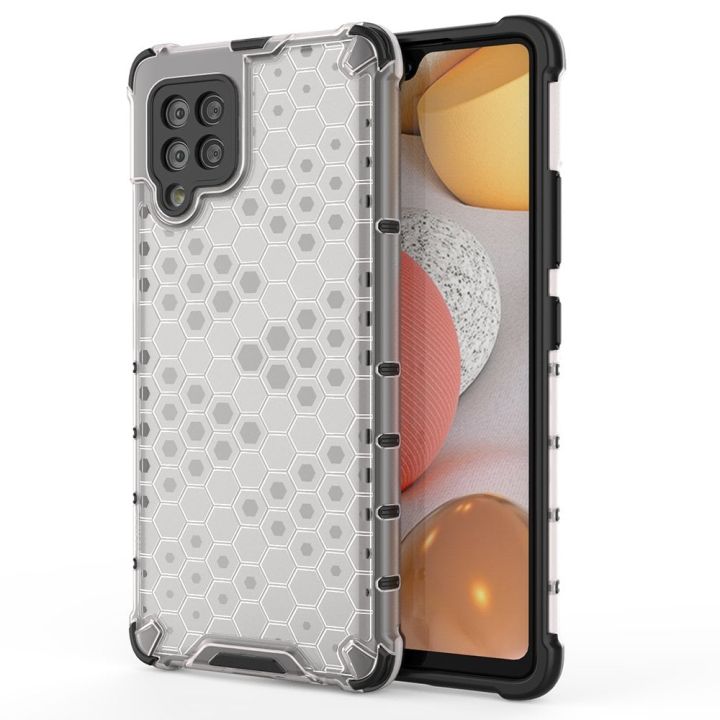Hurtel Honeycomb Back Cover Πλαστικό Διάφανο (Galaxy A42)