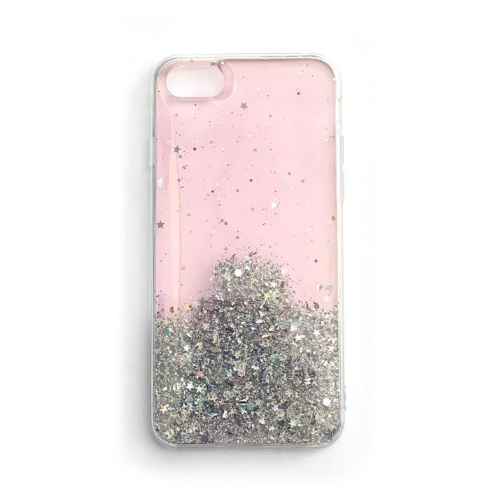 Wozinsky Star Glitter Shining Back Cover Σιλικόνης Ροζ (Poco F3 / Mi 11i)