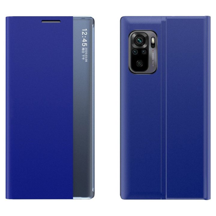 Hurtel Sleep Book Δερματίνης / Πλαστικό Μπλε (Poco F3 / Mi 11i)