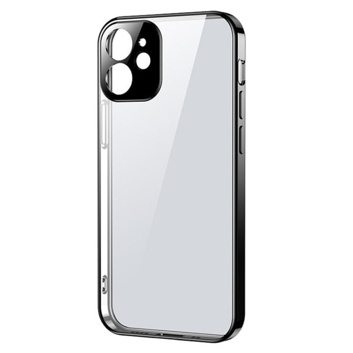 Joyroom New Beauty Back Cover Πλαστικό 0.3mm Μαύρο (iPhone 12 / 12 Pro)