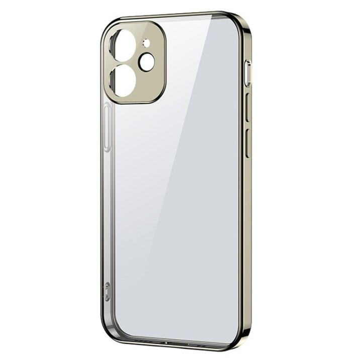 Joyroom New Beauty Back Cover Σιλικόνης Χρυσό (iPhone 12 Pro Max)