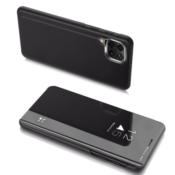 Hurtel Clear View Book Πλαστικό Μαύρο (Galaxy A22 4G)