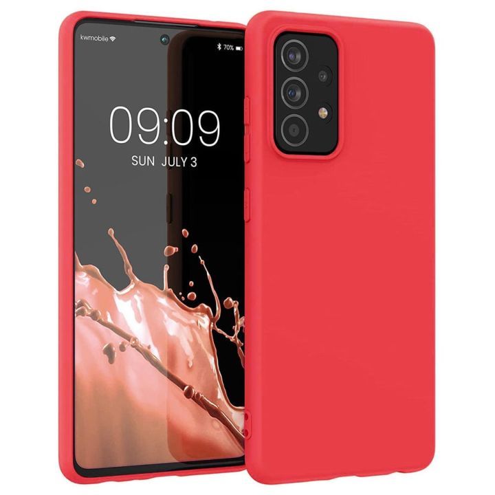 Hurtel Soft Flexible Rubber Back Cover Σιλικόνης Κόκκινο (Galaxy A22 4G)