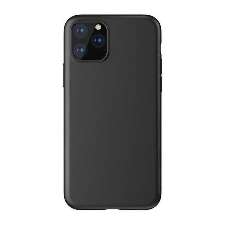 Hurtel Soft Back Cover Σιλικόνης Μαύρο (Realme C21)