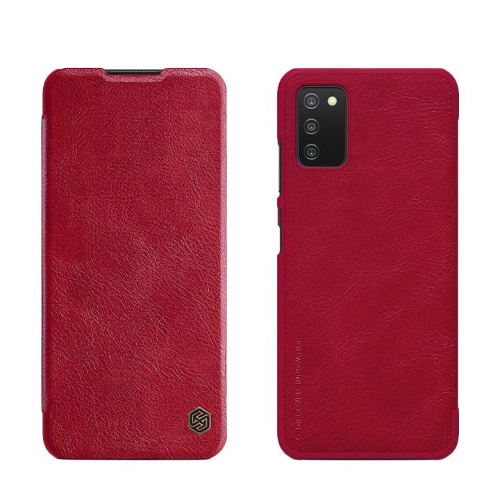 Nillkin Qin Book Δερματίνης Κόκκινο (Galaxy A03s)