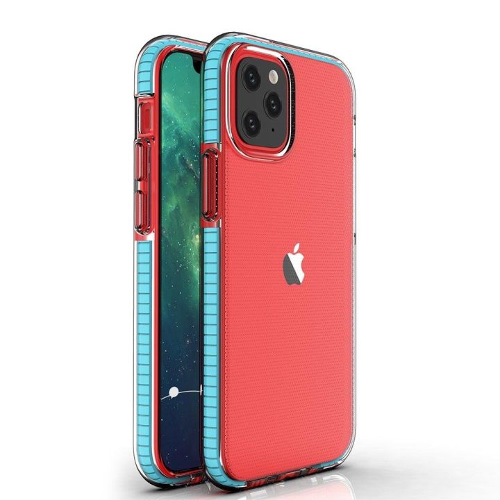Winning Moves Spring Back Cover Σιλικόνης 1mm Light Blue (iPhone 13 mini)