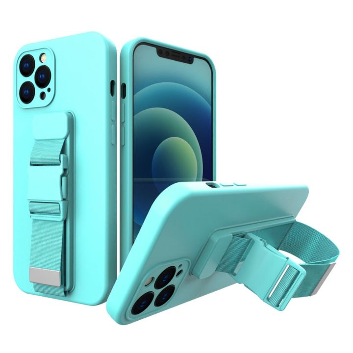 Hurtel Chain Wallet Σιλικόνης 1mm Γαλάζιο (iPhone 11 Pro)
