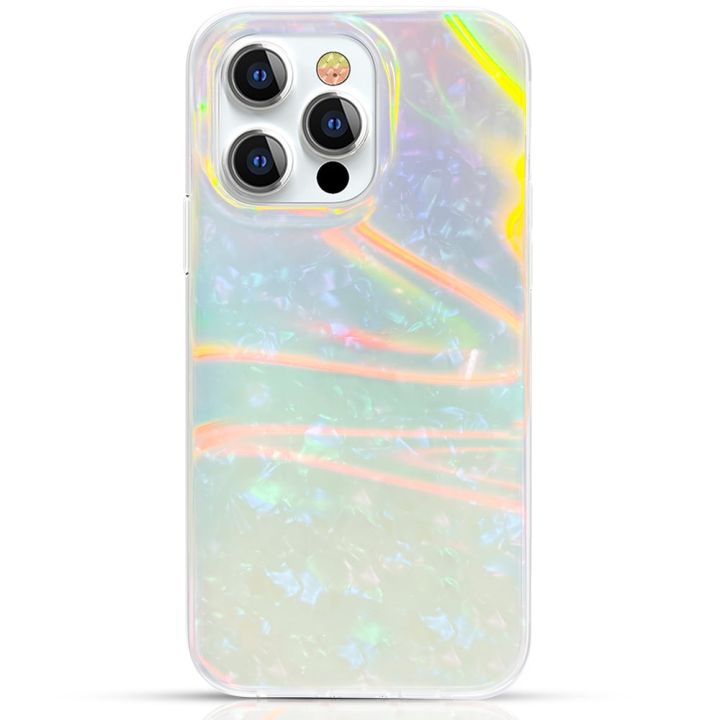 Kingxbar Shell Back Cover Σιλικόνης Pearl Mint (iPhone 13 Pro)