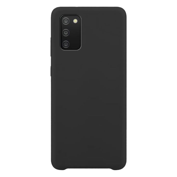 Hurtel Soft Flexible Rubber Back Cover Σιλικόνης Μαύρο (Galaxy A03s)