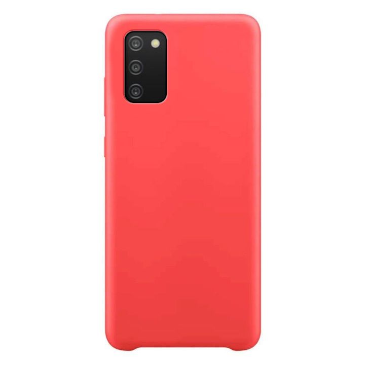 Hurtel Soft Flexible Rubber Back Cover Σιλικόνης Κόκκινο (Galaxy A03s)