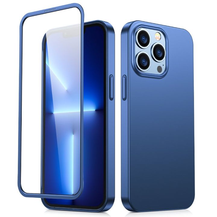 Joyroom 360 Full Cover Πλαστικό 0.76mm Μπλε (iPhone 13 Pro Max)