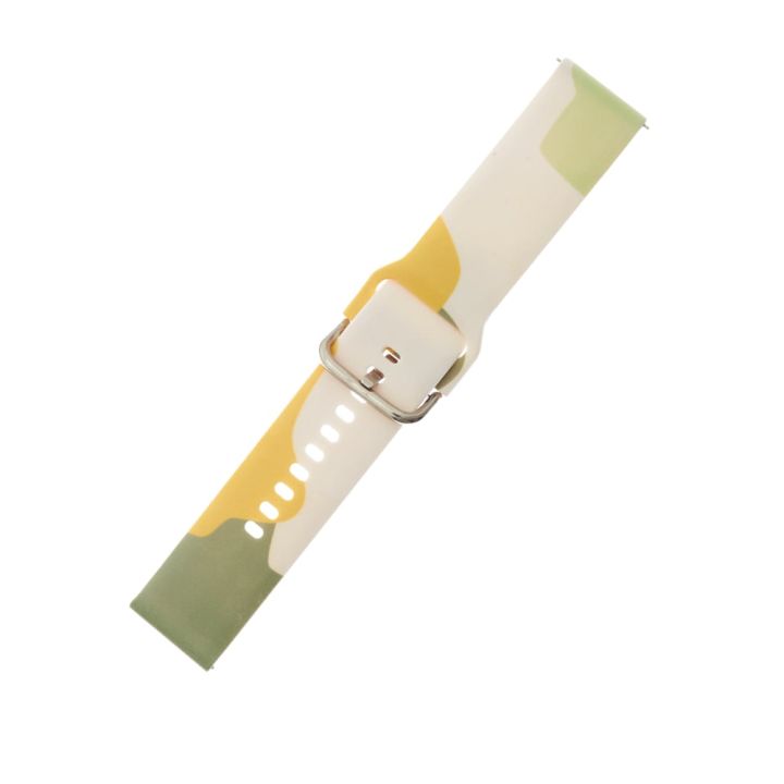 Hurtel Moro Λουράκι Σιλικόνης Camo Black (14) (Galaxy Watch 42mm)