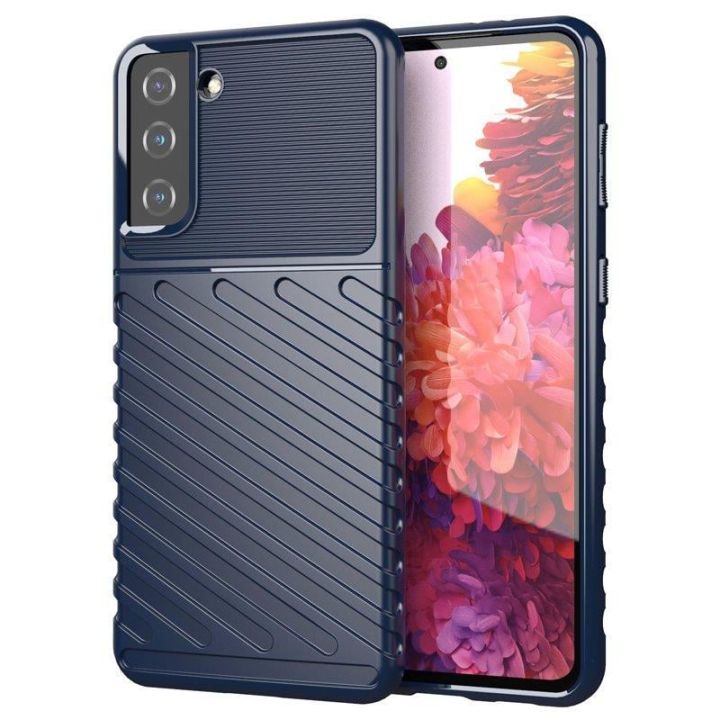 Hurtel Thunder Back Cover Σιλικόνης Μπλε (Galaxy S22+ 5G)