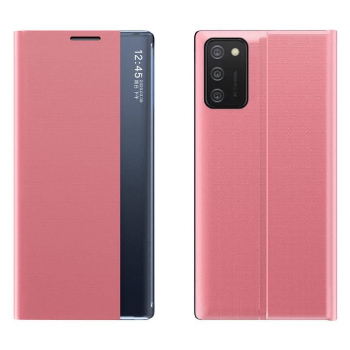 Hurtel New Sleep Book Δερματίνης Ροζ (Galaxy A03s)