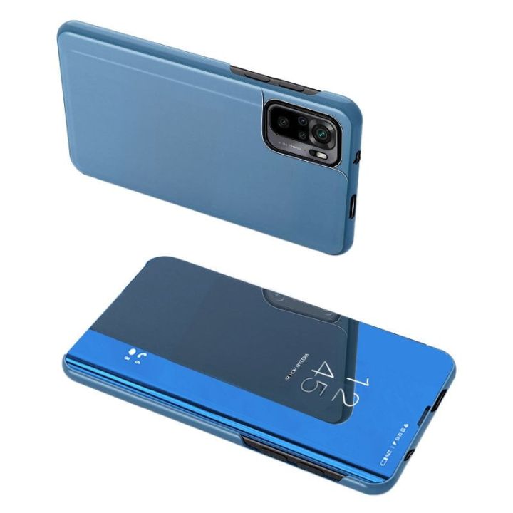 Hurtel Clear View Book Πλαστικό Μπλε (Poco M4 Pro 5G / Redmi Note 11s 5G)
