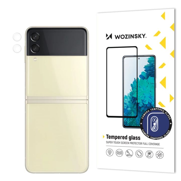 Wozinsky Pretender Προστασία Κάμερας Tempered Glass Διάφανο για το Samsung Galaxy Z Flip 3