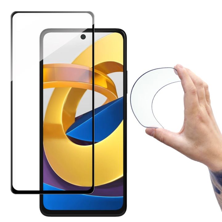 Wozinsky Flexi Nano Full Face Tempered Glass (Poco M4 Pro 5G / Redmi Note 11s 5G)