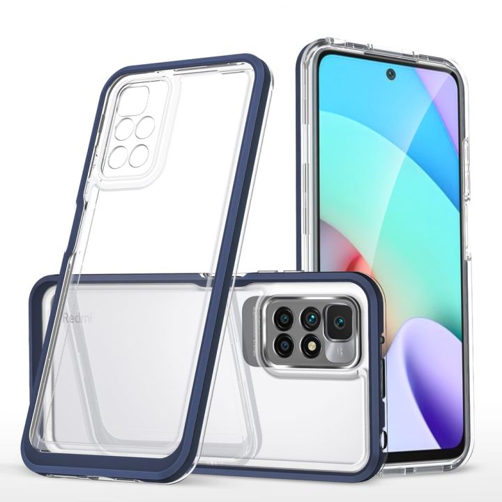 Hurtel Back Cover Σιλικόνης Μπλε (Xiaomi Redmi 10)