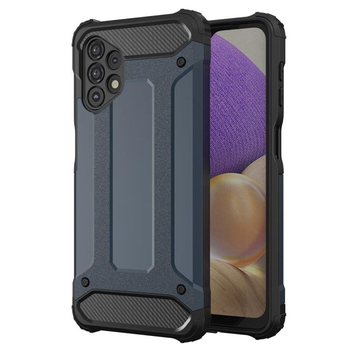 Back Cover Σιλικόνης / Πλαστικό Μπλε (Galaxy A73)