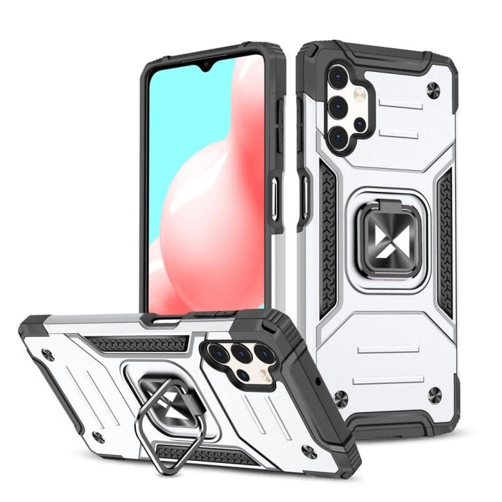 Wozinsky Tough Back Cover Πλαστικό / Σιλικόνης Γκρι (Galaxy A73)