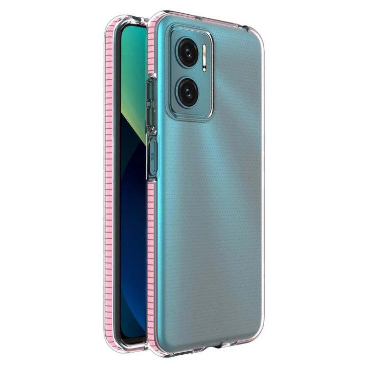Hurtel Spring Back Cover Σιλικόνης 1mm Light Pink (Redmi 10 / 10 2022)