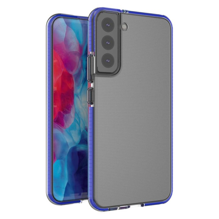 Hurtel Spring Back Cover Σιλικόνης 1mm Dark Blue (Galaxy S22+ 5G)