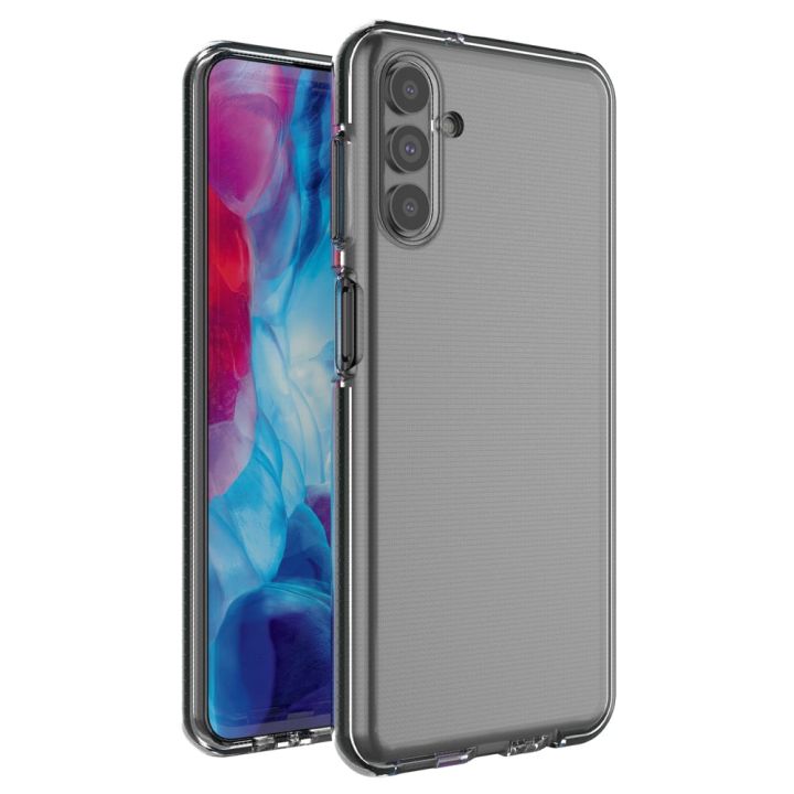 Hurtel Spring Back Cover Σιλικόνης 1mm Μαύρο (Galaxy A13 5G)