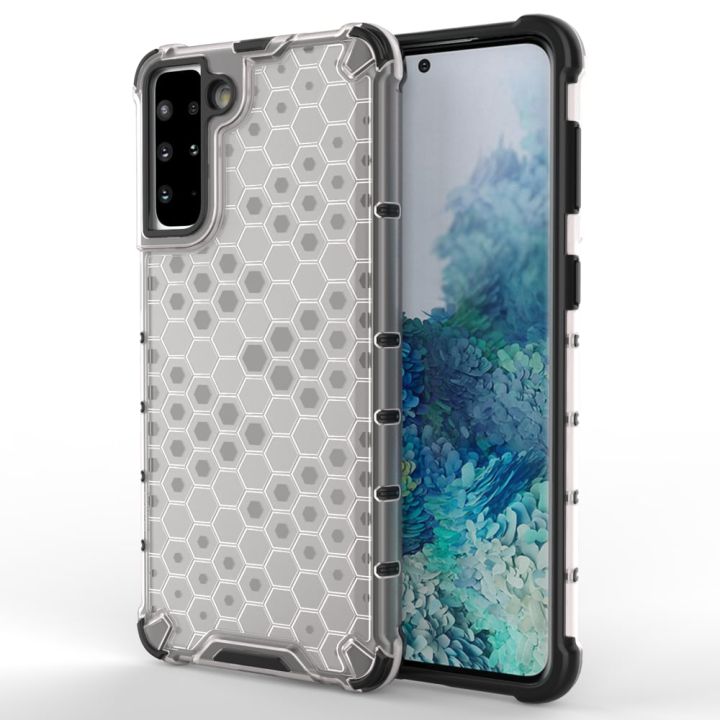 Hurtel Honeycomb Back Cover Σιλικόνης Διάφανο (Galaxy S22+ 5G)