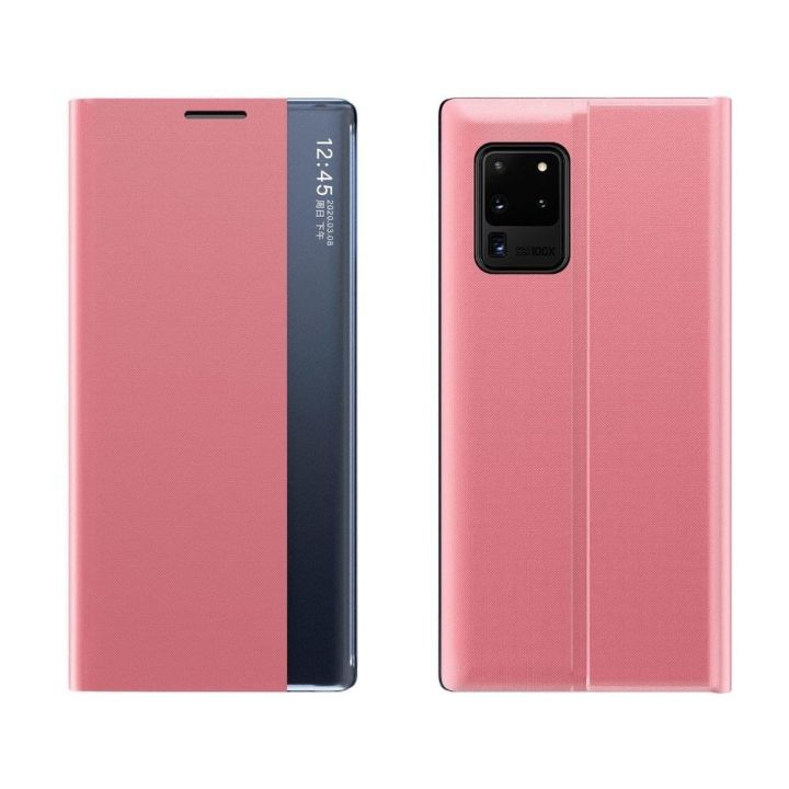 Hurtel Sleep Book Δερματίνης Ροζ (Galaxy A73)