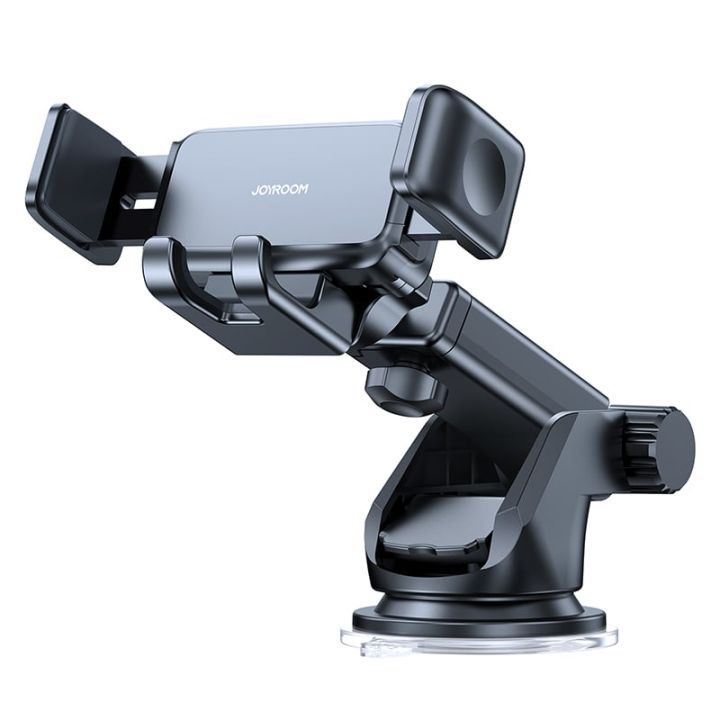 Joyroom -D Βάση Κινητού Αυτοκινήτου 4.7" - 6.7" με Ρυθμιζόμενα Άγκιστρα Μαύρη