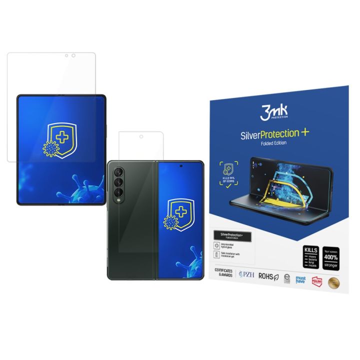 3MK Silver Protection+ Antimicrobial Screen Protector (Galaxy Z Fold 3)