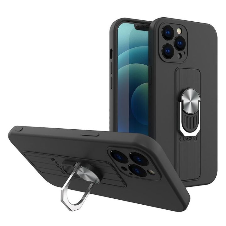 Hurtel Back Cover Σιλικόνης Μαύρο (Xiaomi Redmi 10)