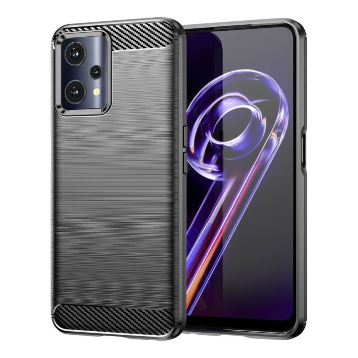 Hurtel Carbon Flexible Back Cover Σιλικόνης Μαύρο (Realme 9 5G / 9 Pro)