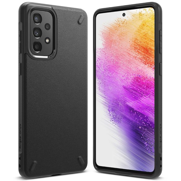 Ringke Onyx Back Cover Πλαστικό / Σιλικόνης Μαύρο (Galaxy A73)