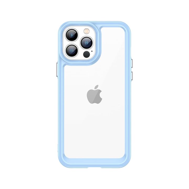 Hurtel Outer Space Back Cover Πλαστικό / Σιλικόνης Μπλε (iPhone 12 Pro Max)