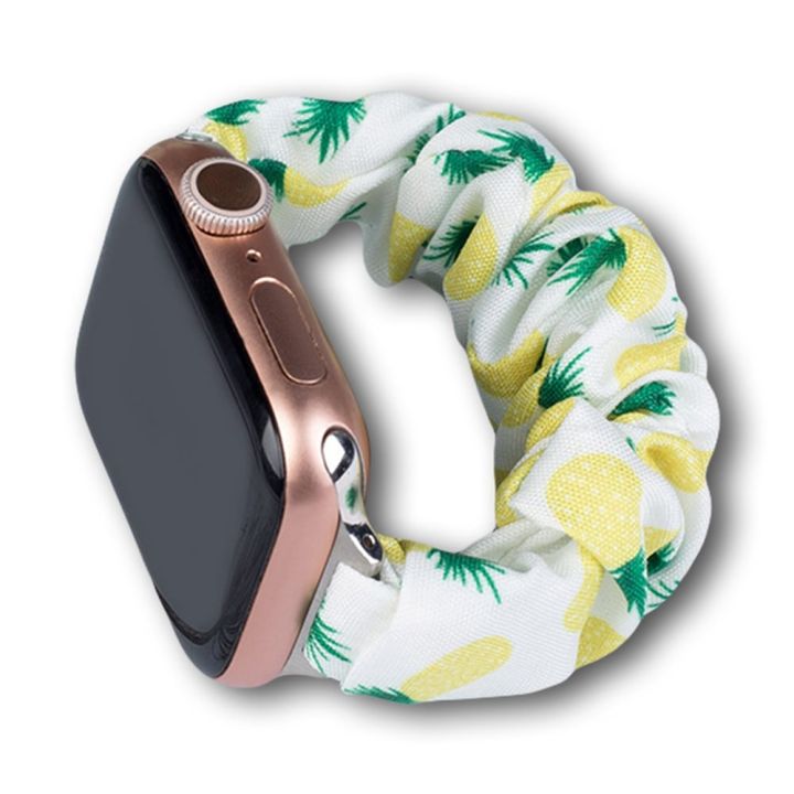 Hurtel Cloth Λουράκι Υφασμάτινο Pineapple (Apple Watch 38/40/41mm)