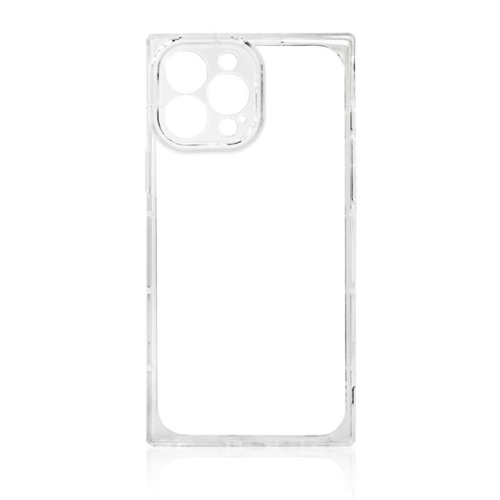 Square Back Cover Σιλικόνης Διάφανο (Galaxy A12)