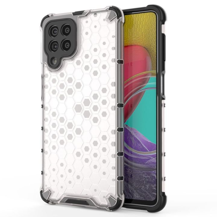 Hurtel Honeycomb Back Cover Σιλικόνης Διάφανο (Galaxy M53 5G)