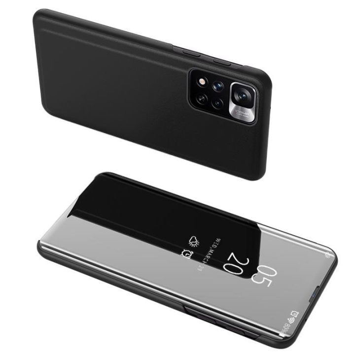 Hurtel Clear View Book Πλαστικό Μαύρο (Huawei Nova 8i)