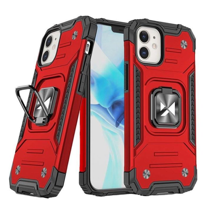 Wozinsky Armored Back Cover Πλαστικό Κόκκινο (iPhone 14 Plus)