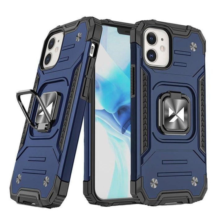 Wozinsky Armored Back Cover Πλαστικό Μπλε (iPhone 14 Plus)