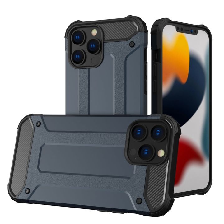 Hybrid Back Cover Πλαστικό Μπλε (iPhone 14 Pro Max)
