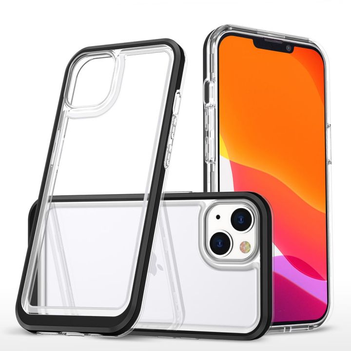 Hurtel Back Cover Πλαστικό / Σιλικόνης 1.1mm Διάφανο (iPhone 14 Plus)