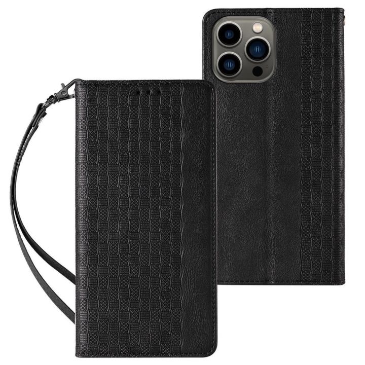 Magnet Book Δερματίνης Μαύρο (iPhone 14 Pro Max)